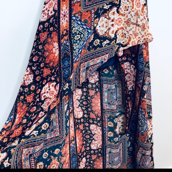 BCBGeneration maxi dress in orange spice - Picture 6 of 8